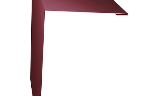 Планка околооконная простая 250x50 Grand Line с покрытием Полиэстер 0,45 мм RAL 3005