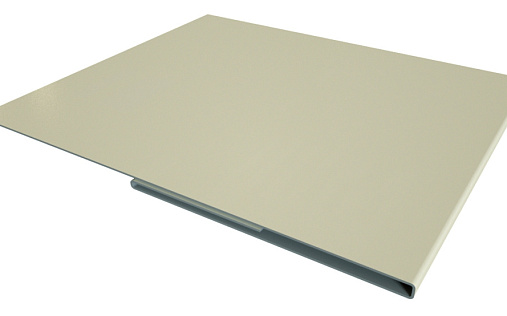 Планка финишная 48x25 Grand Line с покрытием Satin 0,5 мм RAL 1015