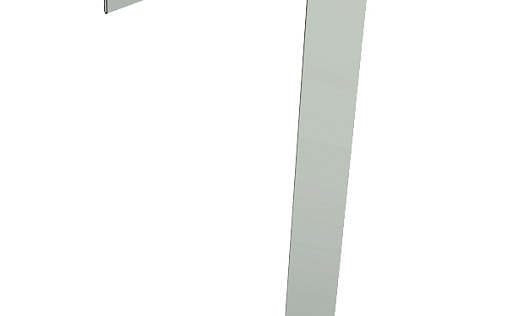 Торцевая кровельная планка фальц 65x97 Grand Line с покрытием Полиэстер 0,45 мм RAL 9006