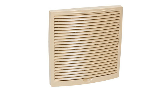 Наружная вентиляционная решётка Vilpe 240x240 Бежевый