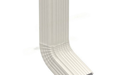 Сливное колено 76x102 мм МП Бюджет RAL 9003