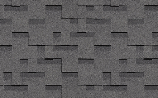 Гибкая черепица Docke Pie Standard Тетрис Серый