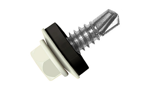 Кровельный саморез по металлу Daxmer 5,5x32 RAL 9002 (250 шт) сверло №3