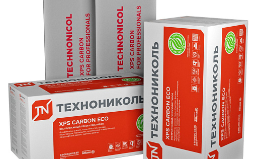 Экструдированный пенополистирол Технониколь Carbon Eco 50 мм