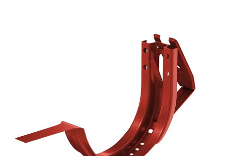 Короткий держатель желоба Aquasystem Премиум 125 мм, Pural, RR 29 (регулируемый)