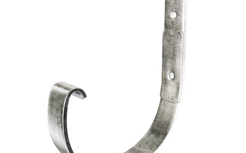 Карнизный держатель желоба Эконом 125 мм Оцинкованный (Zn)