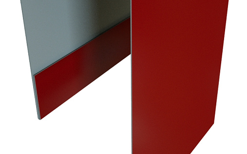 Планка П-образная Блок-Хаус new Grand Line с покрытием Satin 0,5 мм RAL 3005