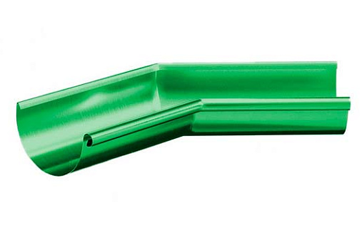 Внешний угол желоба 125 мм Эконом 135 градусов RAL 6005