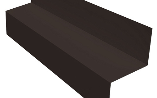 Отлив межэтажный 35 Grand Line с покрытием Satin 0,5 мм RR 32