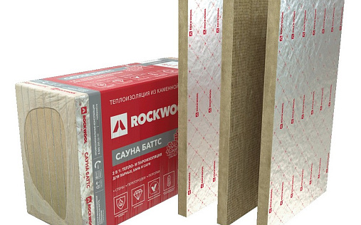 Каменная вата Rockwool Сауна Баттс 50 мм