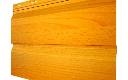 Металлический сайдинг Grand Line Корабельная доска XL Honey Wood с покрытием Colority Print 0.45 мм