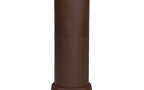 Вентиляционный выход канализации Vilpe диаметром 110/500 мм Шоколадный
