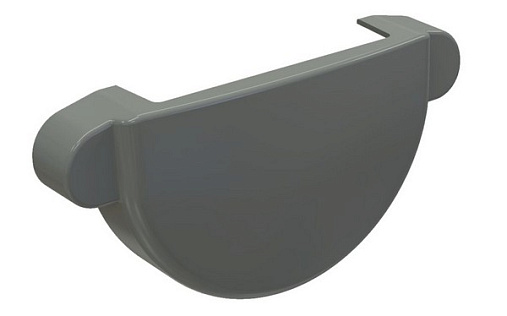 Универсальная заглушка желоба ПВХ GLC 152 мм