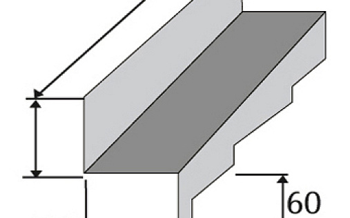 Боковое примыкание левое/правое Metrotile