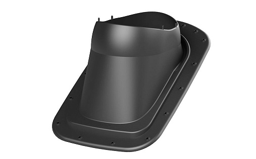 Проходной элемент Vilpe Classic Vino 2K Чёрный для мягкой и фальцевой кровли