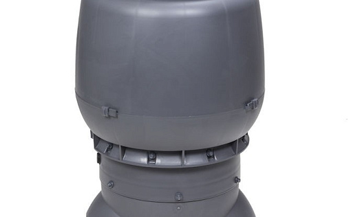 Вентиляционный выход Vilpe XL диаметром 160/ИЗ/500 мм Серый