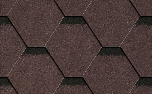 Гибкая черепица Icopal Plano Tema Натурально-коричневый