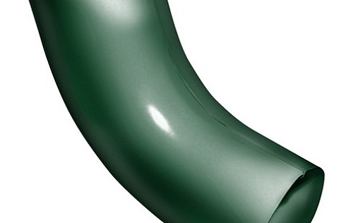 Колено трубы Grand Line 60° RAL 6005