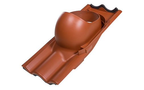 Проходной элемент Vilpe Tiili XL Кирпичный для цементно-песчаной черепицы