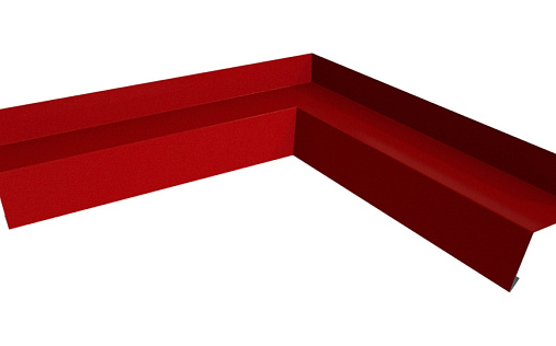 Угол отлива 50 внутренний Grand Line с покрытием Полиэстер 0,45 мм RAL 3011