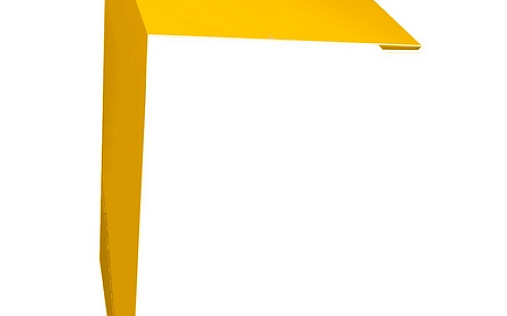 Планка околооконная простая 250x50 Grand Line с покрытием Полиэстер 0,45 мм RAL 1018