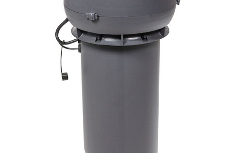 Вентилятор с шумопоглотителем Vilpe ECo190Р/125/700 Серый