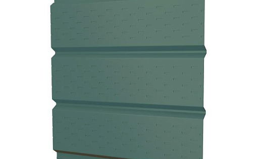 Металлический софит с полной перфорацией Grand Line с покрытием Полиэстер 0,45 мм RAL 5021