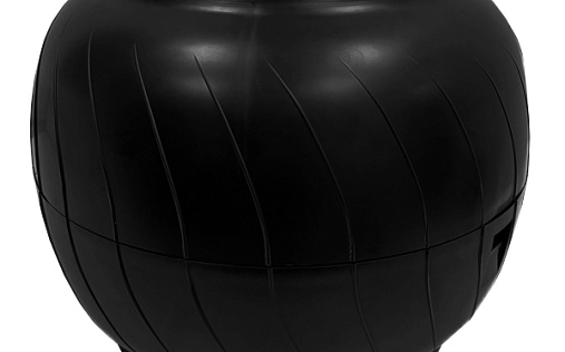 Колпак Gervent Static 160 мм Чёрный