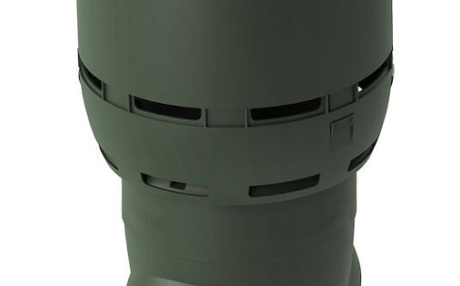 Вентиляционный выход Vilpe Flow XL диаметром 160/ИЗ/700 мм Зелёный