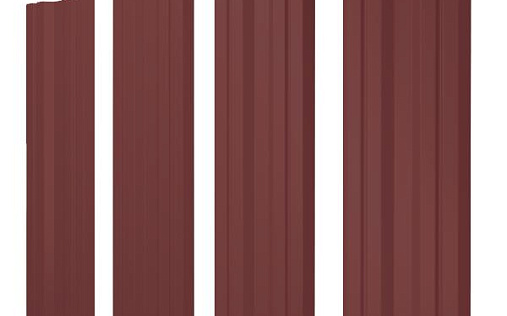 Штакетник Grand Line Twin с покрытием Полиэстер двусторонний 0,45 мм RAL 3005