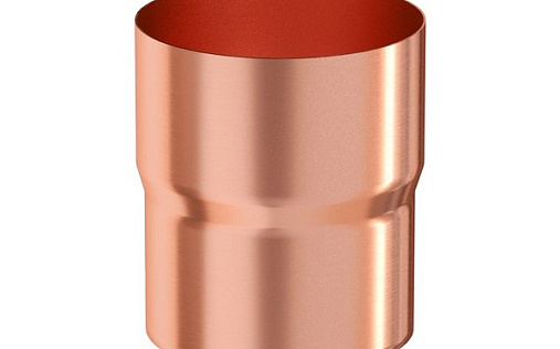 Соединитель трубы медный Aquasystem Элит 100 мм