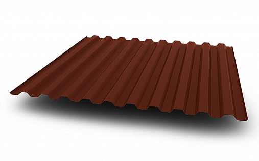 Профнастил С21-1000 0,3 мм Полиэстер RAL 8004