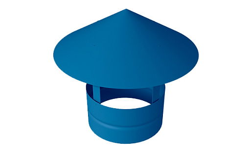 Дымник на трубу круглый 200 мм с покрытием Полиэстер 0.45 мм