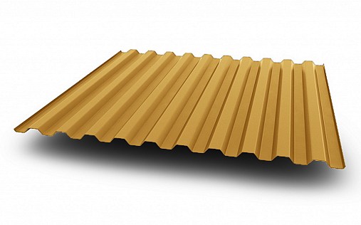 Профнастил С21-1000 0,3 мм Полиэстер RAL 1014