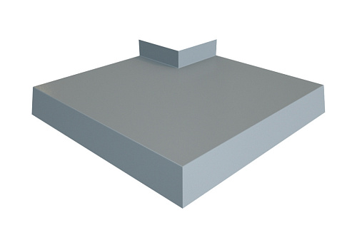 Угол отлива 200 внешний Grand Line с покрытием Полиэстер 0,45 мм RAL 7004