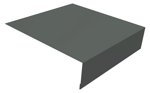 Планка околооконная простая 200x50 Grand Line с покрытием Полиэстер 0,45 мм RAL 7005