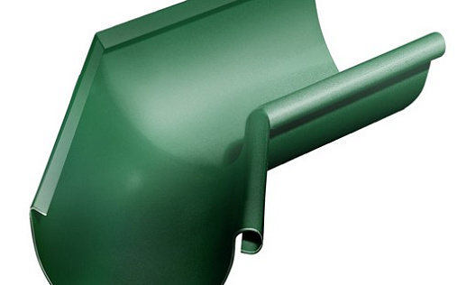Угол желоба внутренний Grand Line 135° 125 мм RAL 6005