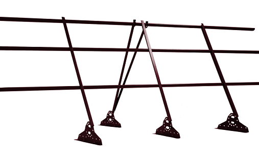 Кровельное ограждение Grand Line RAL 3005, 1200 мм x 3 м