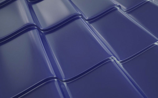 Профиль декоративный Ламонтерра X RAL 5005 с покрытием Полиэстер 0.45 мм