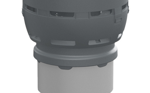 Вентиляционный выход Vilpe Flow XL 200C/ИЗ/450 Серый