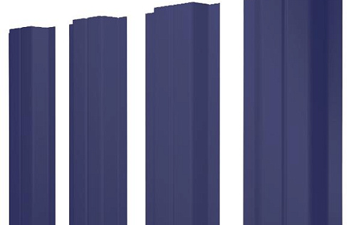 Штакетник Grand Line П-образный В с покрытием Полиэстер 0,4 мм RAL 5005