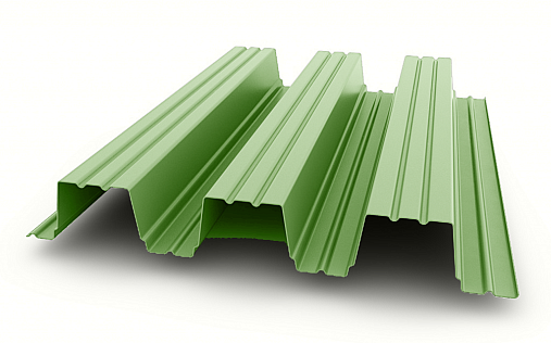 Профнастил Н114-750 0,7 мм Полиэстер RAL 6019