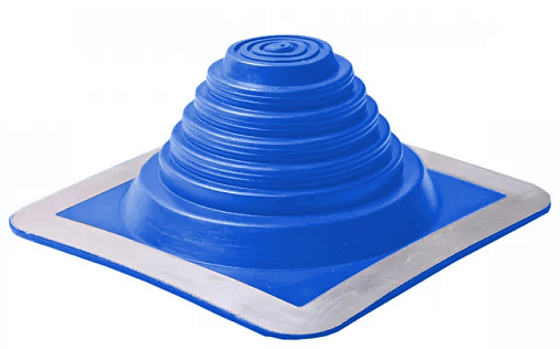 Проходка прямая Master Flash №3 диаметром 6-102 мм, 210х210 мм, синий, силикон