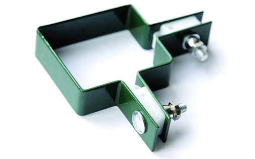 Хомут угловой окрашенный