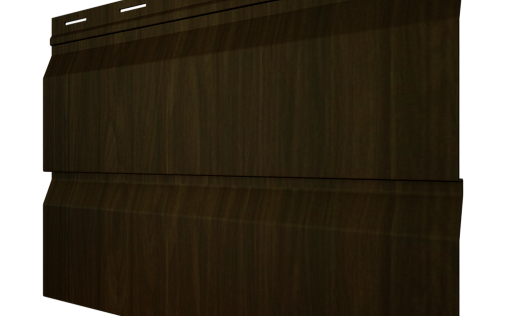 Металлический сайдинг Grand Line Корабельная доска XL Coffee Wood с покрытием Colority Print 0.45 мм