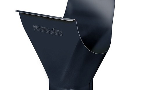 Воронка желоба Grand Line 150/100 мм RAL 7024