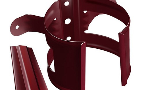 Кронштейн трубы на дерево Grand Line 90 мм RAL 3005