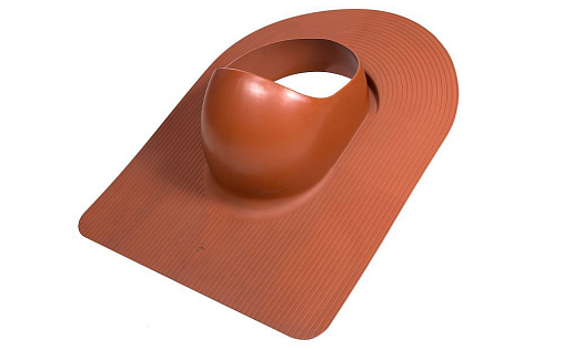 Проходной элемент Vilpe Huopa XL Кирпичный для мягкой кровли