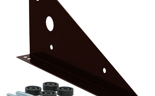 Кронштейн снегозадержателя универсальный Optima RAL 8019