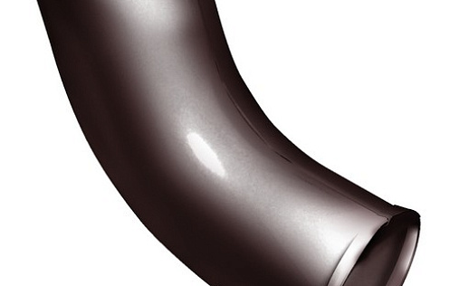 Колено стока Grand Line 90 мм RAL 8017